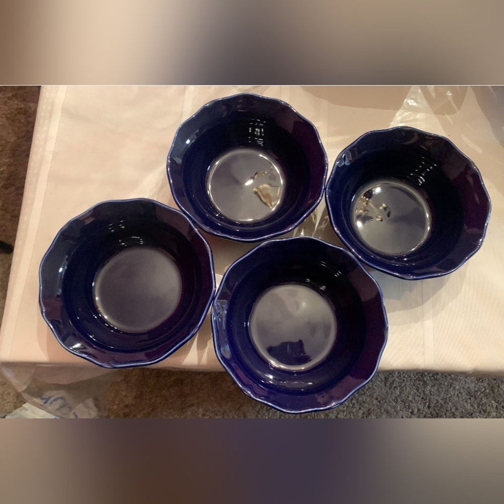 Glass Bowls Blue